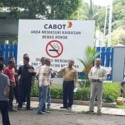Terkait Limbah PT Cabot Indonesia, Iman Desak BLH Ajukan Hukum