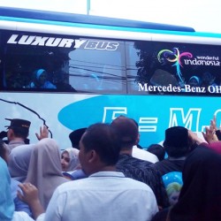 Resmi Diberangkatkan, 388 Calhaj Asal Kota Serang Ditempatkan di Makbalah 42