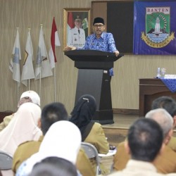 Sekda Banten Ajak Kepsek dan Pengawas Komitmen Tingkatkan Kualitas Sekolah