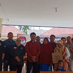 KPU Kabupaten Serang Sosialisasikan Cara Mencoblos ke Warga Pulau Tunda