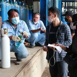 Pemprov Banten Siapkan Pasokan Oksigen Medis Antisipasi Lonjakan Kasus Covid-19