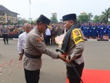 Jabat Kapolda Banten, Irjen Pol Abdul Karim Disambut Meriah Seluruh Personel