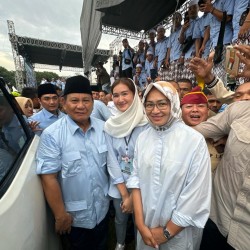 Prabowo Promosikan Airin jadi Gubernur Banten